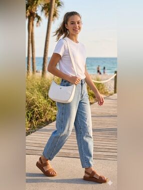 Classic High-Waist barrel leg Women's Jeans